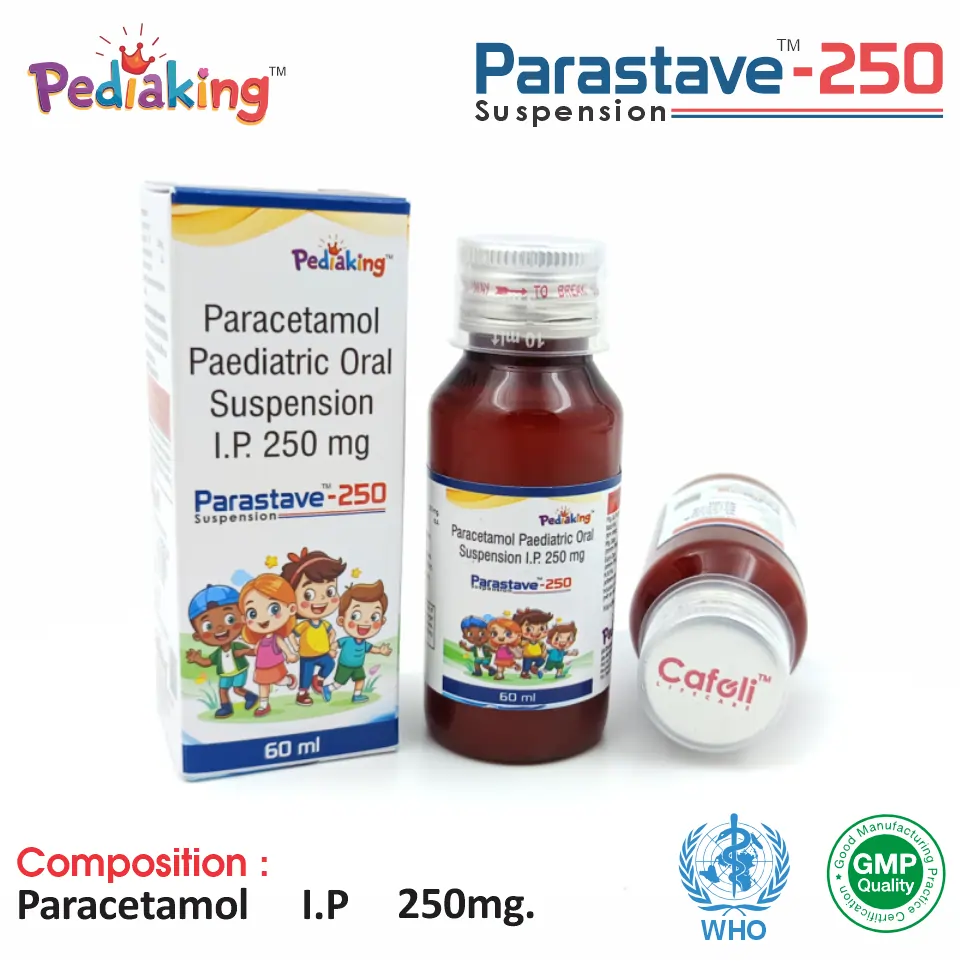 Paracetamol 250mg/5ml Syrup from Top Pharma Company in India